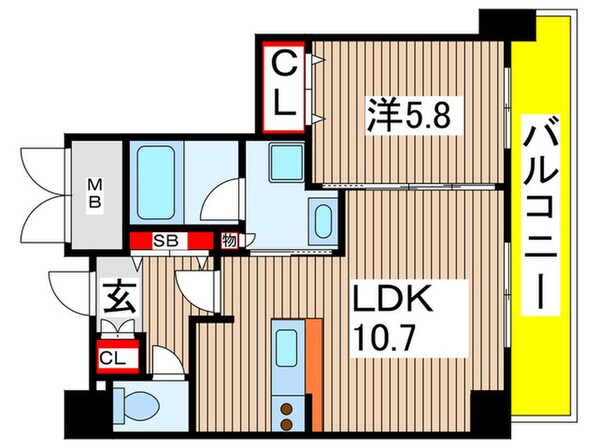 Ａｍｉｓｔａｄの物件間取画像